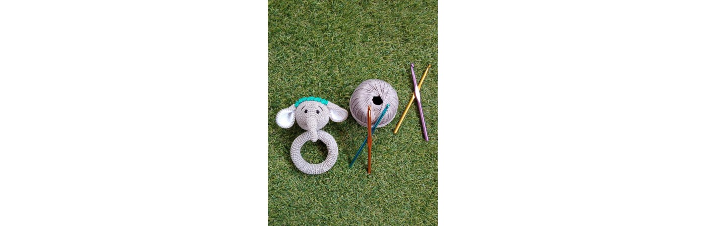 Elephant Teether And Rattle